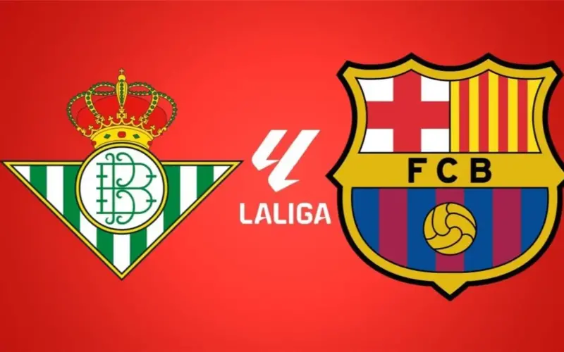 القناة الناقلة لمباراة برشلونة وريال بيتيس اليوم في الدوري الإسباني